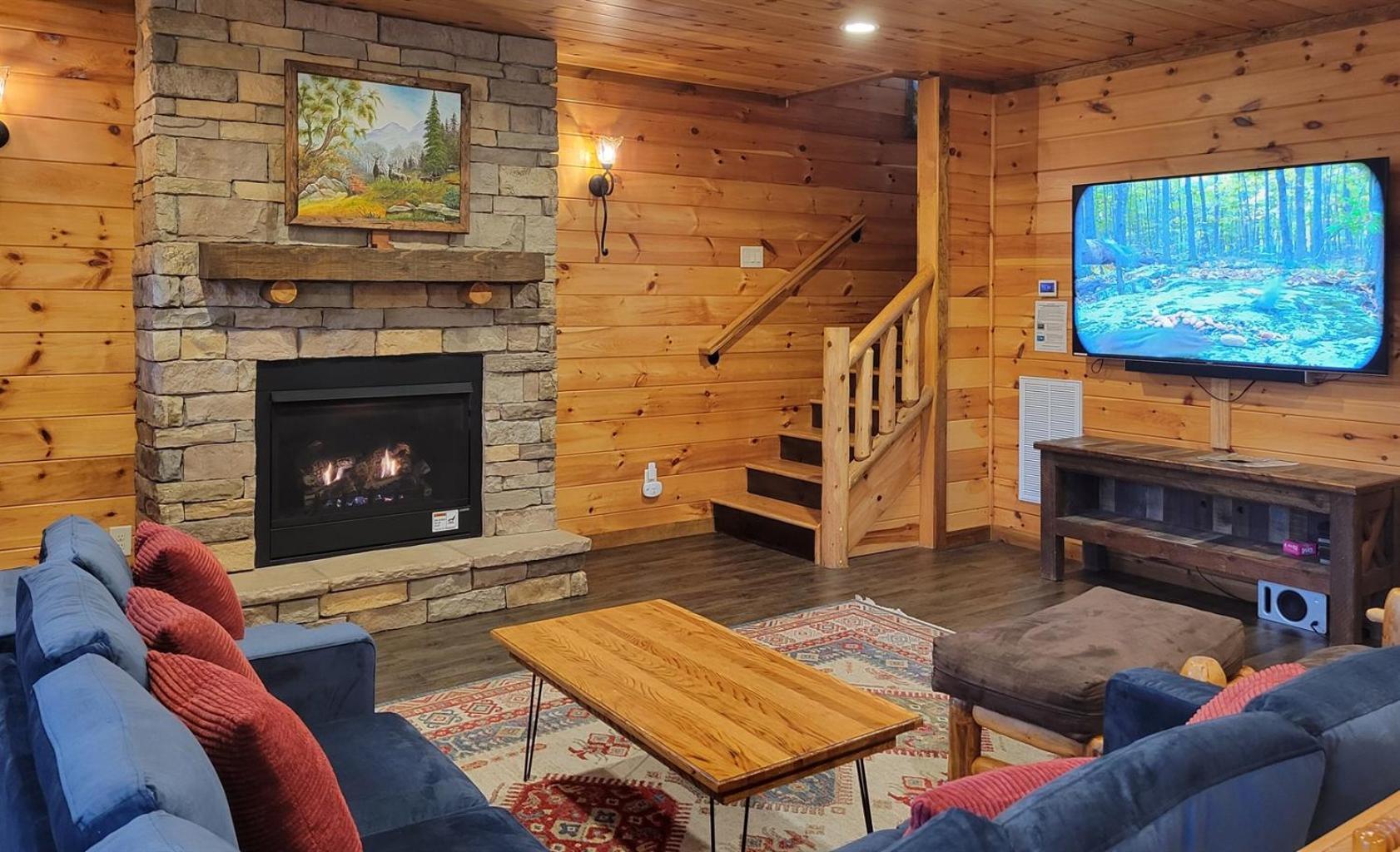 Ridge View Lodge Nature And Mountain View - Hot Tub - Firepit - Yard - Games Gatlinburg Exterior photo