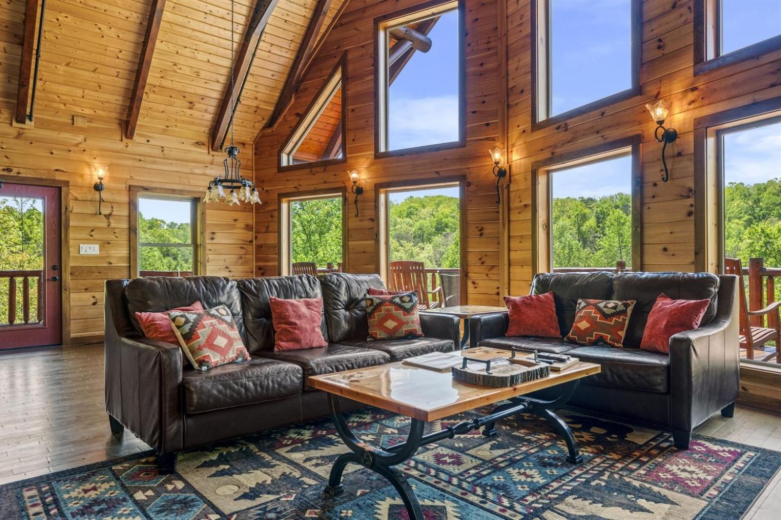 Ridge View Lodge Nature And Mountain View - Hot Tub - Firepit - Yard - Games Gatlinburg Exterior photo